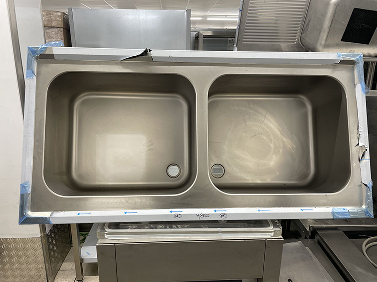 SOBRE DE PICA 2 SENOS INOX CONSULTE MÁS MEDIDAS