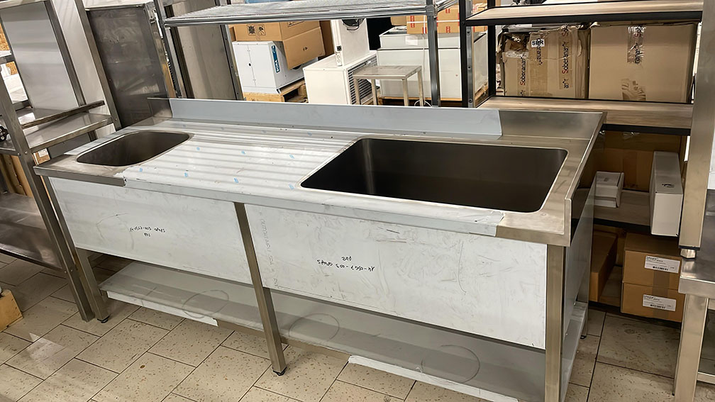 MUEBLE 2 PICAS SENO INOX