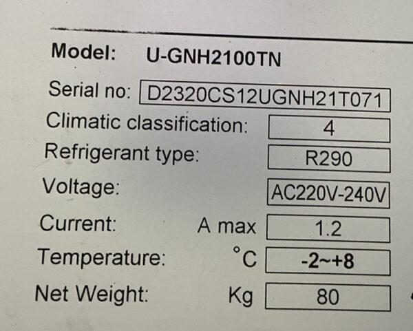 BAJO MOSTRADOR U-GNH2100TN - Imagen 3