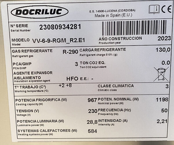 VITRINA VV-6-9-RGM_R2.E1 DOCRILUC - Imagen 3