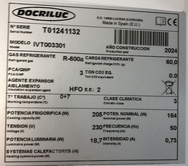 ENFRIADORA ESTRELLA DAMM DECV-17 / IVT003301 DOCRILUC - Imagen 3