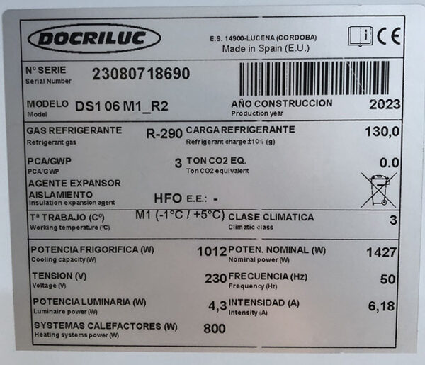 VITRINA DS1 06 M1_R2 DOCRILUC - Imagen 3