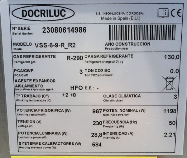 VITRINA VSS-6-9-R_R2 DOCRILUC - Imagen 3